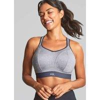 Panache Boundless Non Wired Moulded Padded Sports Bra (C-J) Grey