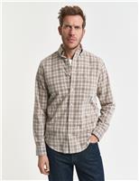 Regular Fit Corduroy Check Shirt