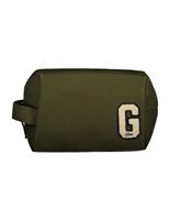 Cotton Canvas G Badge Washbag