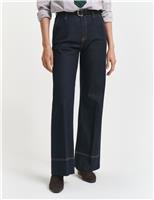 Mid Rise Wide Leg Jeans