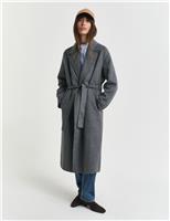 Wool Rich Wrap Coat