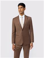 Slim Fit Wool Rich Flannel Suit Jacket