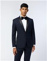 Slim Fit Wool Rich Tuxedo Jacket