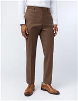 Slim Fit Wool Rich Flannel Trousers