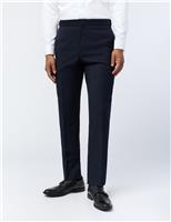 Slim Fit Wool Rich Tuxedo Trousers