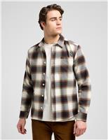 Leesure Regular Fit Pure Cotton Check Shirt