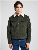 Denim Borg Lined Jacket