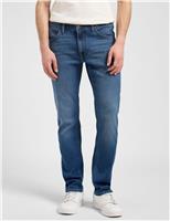 Lee Daren Straight Fit 5 Pocket Stretch Jeans Blue Denim