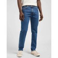 Lee Daren Straight Fit 5 Pocket Jeans Blue Denim