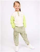 Relaxed Fit Cargo Trousers (2-8 Yrs)