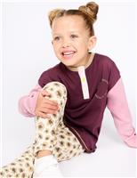 2 Pack Pure Cotton Striped Leggings (2-8 Yrs)