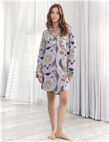 Jersey Forest Print Revere Nightshirt
