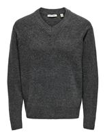 Brushed V-Neck Jumper
