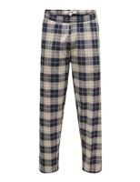 Pure Cotton Checked Pyjama Bottoms