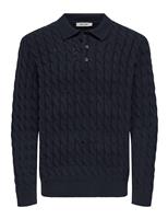 Cotton Rich Knitted Polo Shirt