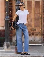 Slouchy Wide Leg Jeans