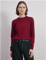 Pure Merino Wool Crew Neck Jumper
