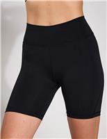 Adidas All Me Essentials 7-Inch High Waisted Shorts Black