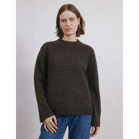 Crew Neck Jumper with Wool