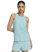 Adidas Own the Run Racer Back Running Vest Top Duck Egg