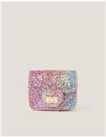 Kids Rainbow Glitter Bag