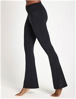 Adidas All Me Essentials High Waisted Flared Leggings Black