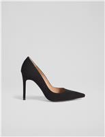 Leather Stiletto Heel Court Shoes