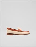 Leather Penny Loafers