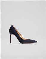 Suede Stiletto Heel Court Shoes