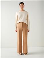Pleat Front Relaxed Fit Trousers