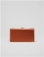 Suede Clutch Bag