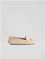 Suede Tassel Flat Moccasin Loafers