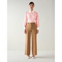 Floral Print Collared Blouse