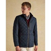 Joules Quilted Jacket Navy