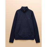 Cotton Rich Quarter Zip Sweatshirt