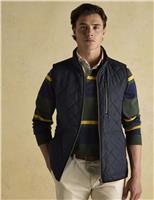 Joules Quilted Gilet Dark Khaki