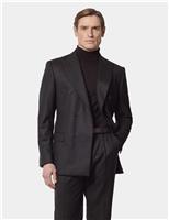 Regular Fit Pure Wool Double Breasted Jacket