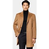 Hawes & Curtis Pure Wool Overcoat Tan