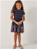 Unicorn Sequin Frill Party Dress (3-13 Years)