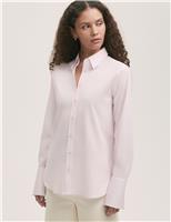 Cotton Rich Collared Shirt