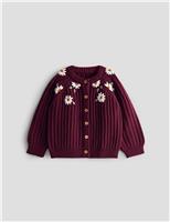 Floral Embroidered Cardigan (6 Mths-9 Yrs)