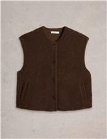 Borg Collarless Gilet