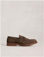 Suede Loafers