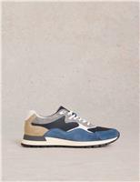Suede Lace Up Trainers