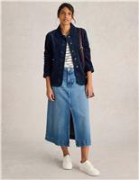 Cotton Rich Cord Short Jacket