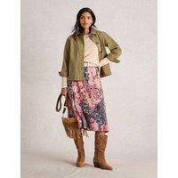 White Stuff Denim Utility Jacket Green