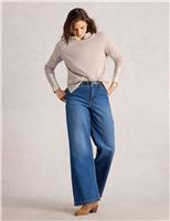 Cotton Modal Blend Crew Neck Jumper