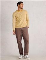 Pure Cotton Striped Long Sleeve T-Shirt