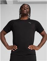 Puma Run Velocity Tri-Blend Training T-Shirt Black
