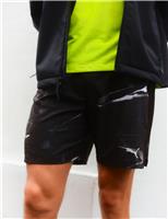 Puma Run Velocity Printed 7" Running Shorts Black